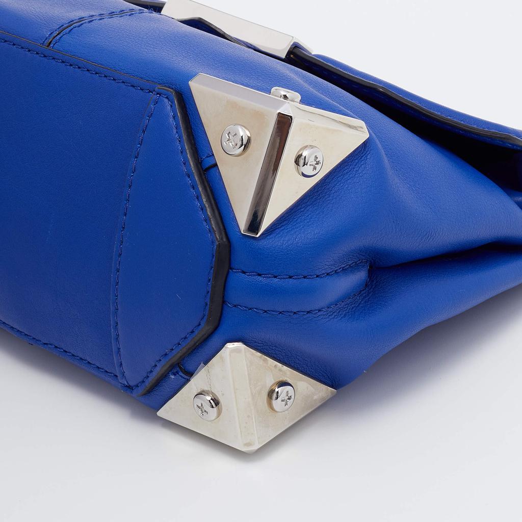 Alexander Wang Blue Leather Small Marion Shoulder Bag商品第10张图片规格展示