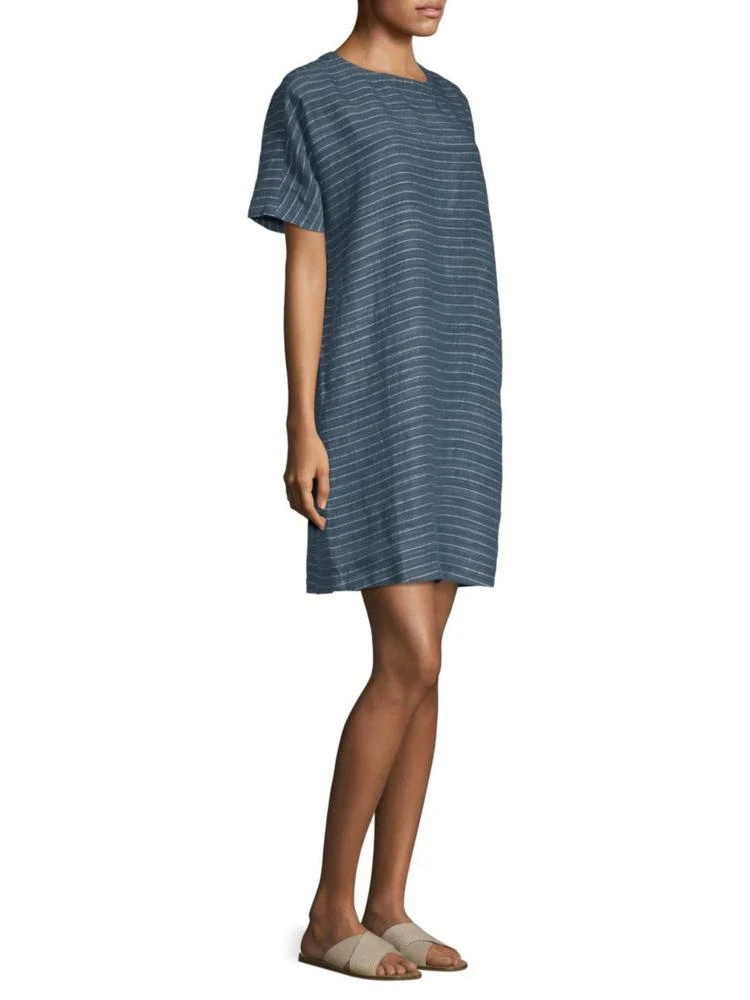 商品Eileen Fisher|Striped Roundneck Linen Tunic,价格¥1178,第1张图片