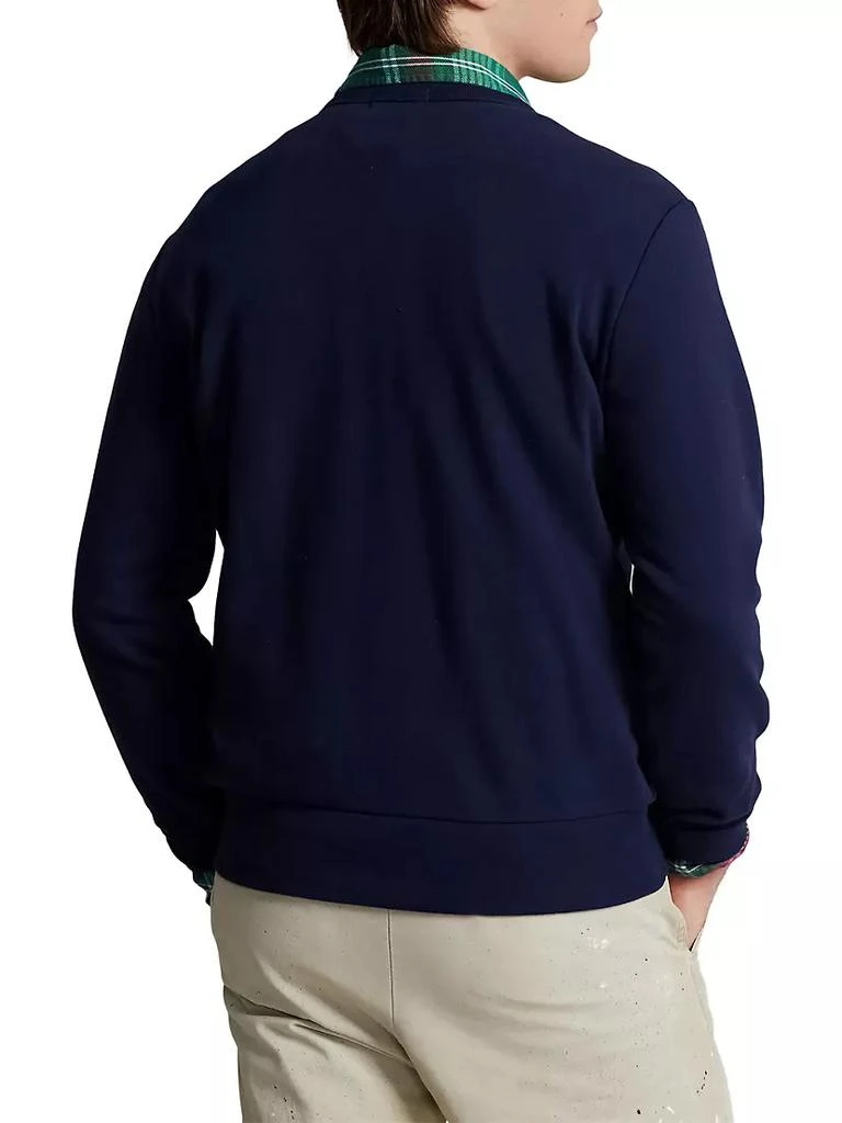 商品Ralph Lauren|Logo-Embroidered Crewneck Sweatshirt,价格¥1091,第4张图片详细描述