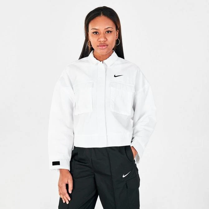 商品NIKE|Women's Nike Sportswear Essential Woven Field Jacket,价格¥222,第1张图片