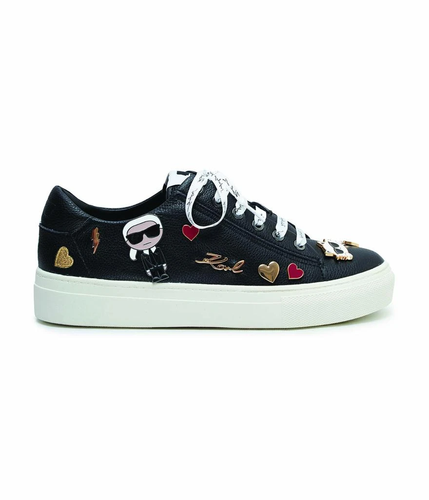 商品Karl Lagerfeld Paris|CATE PINS LACE UP SNEAKER,价格¥1055,第4张图片详细描述
