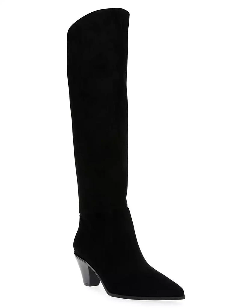 商品Anne Klein|Women's Ware Pointed Toe Knee High Boots,价格¥446,第1张图片