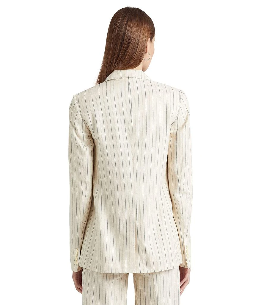 商品Ralph Lauren|Striped Linen-Blend Twill Blazer,价格¥1581,第3张图片详细描述