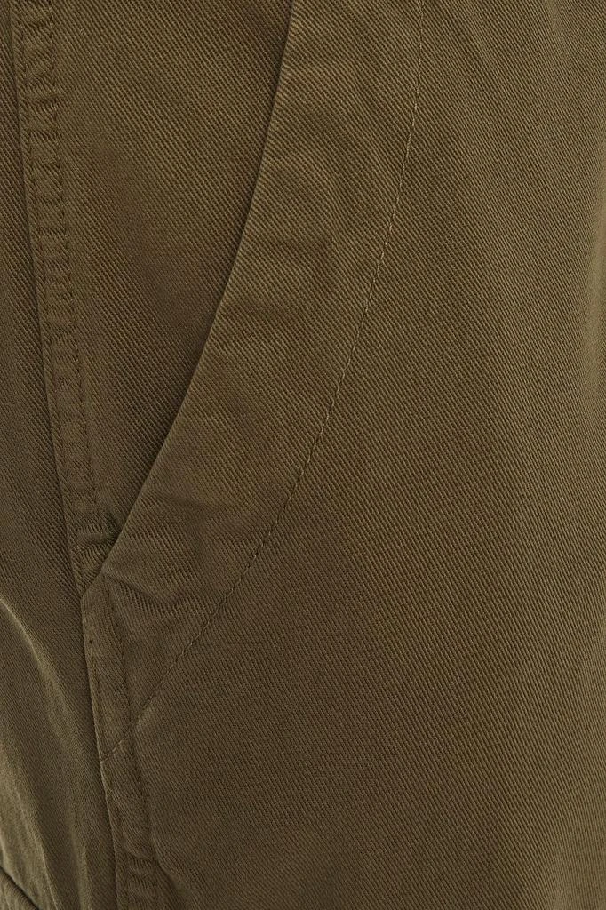 商品Maje|Petalin cropped cotton-twill straight-leg pants,价格¥398,第2张图片详细描述