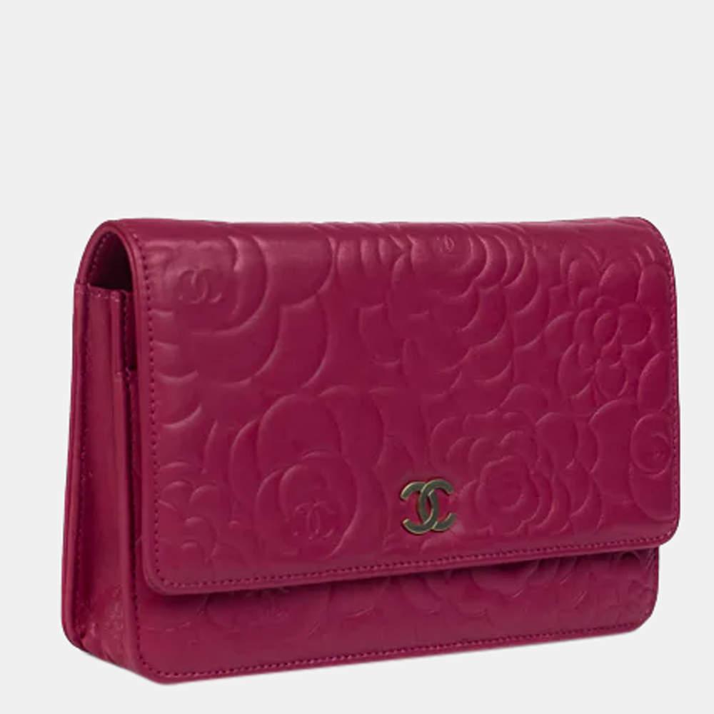 CHANEL WOC Shoulder bag in Pink Leather商品第2张图片规格展示