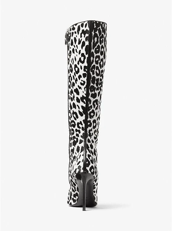 商品Michael Kors|Tatjana Leopard Print Calf Hair Boots,价格¥3823,第4张图片详细描述