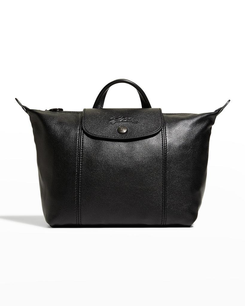 商品Longchamp|Le Pliage Lambskin Leather Backpack,价格¥3466,第1张图片