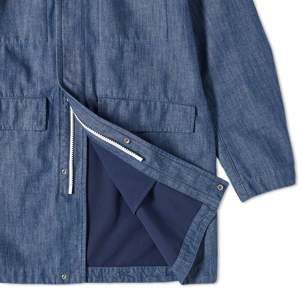 商品Stone Island|Stone Island Chambray Trench Coat,价格¥4418,第2张图片详细描述