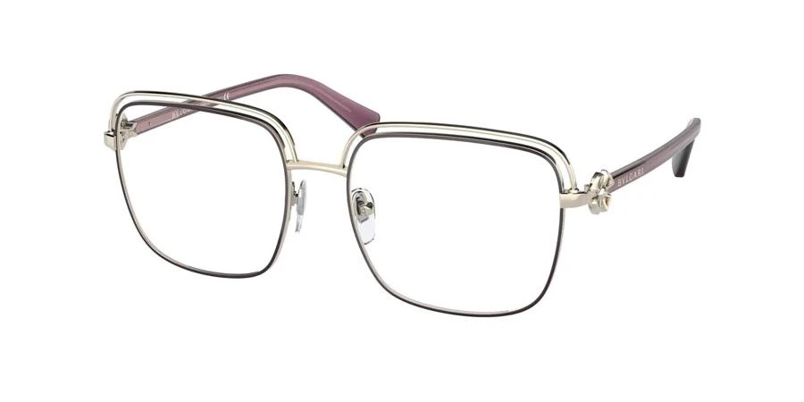 商品BVLGARI|Demo Square Ladies Eyeglasses BV2226B 2035 54,价格¥734,第1张图片
