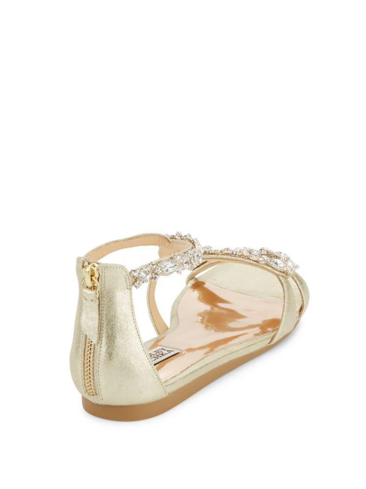 商品Badgley Mischka|Carey Rhinestone Accented Sandals,价格¥789,第2张图片详细描述