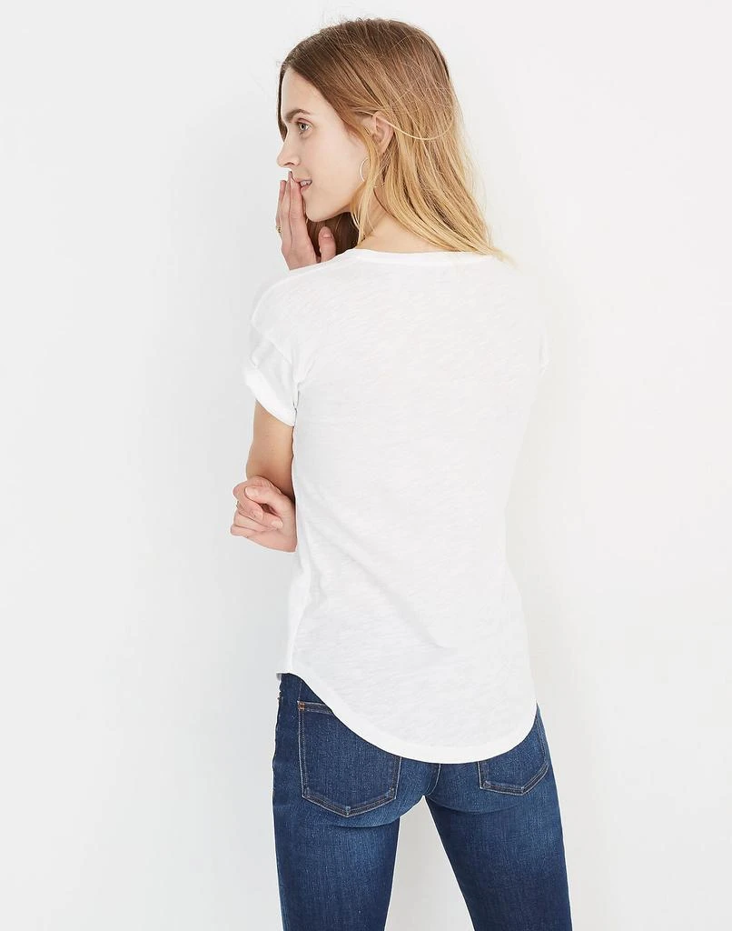商品Madewell|Whisper 全棉圆领T恤,价格¥80,第3张图片详细描述