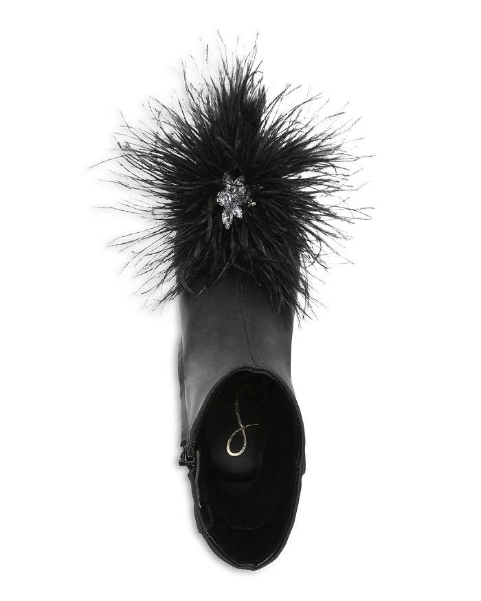 商品Sam Edelman|Women's Ency Embellished High Heel Booties,价格¥1034,第3张图片详细描述