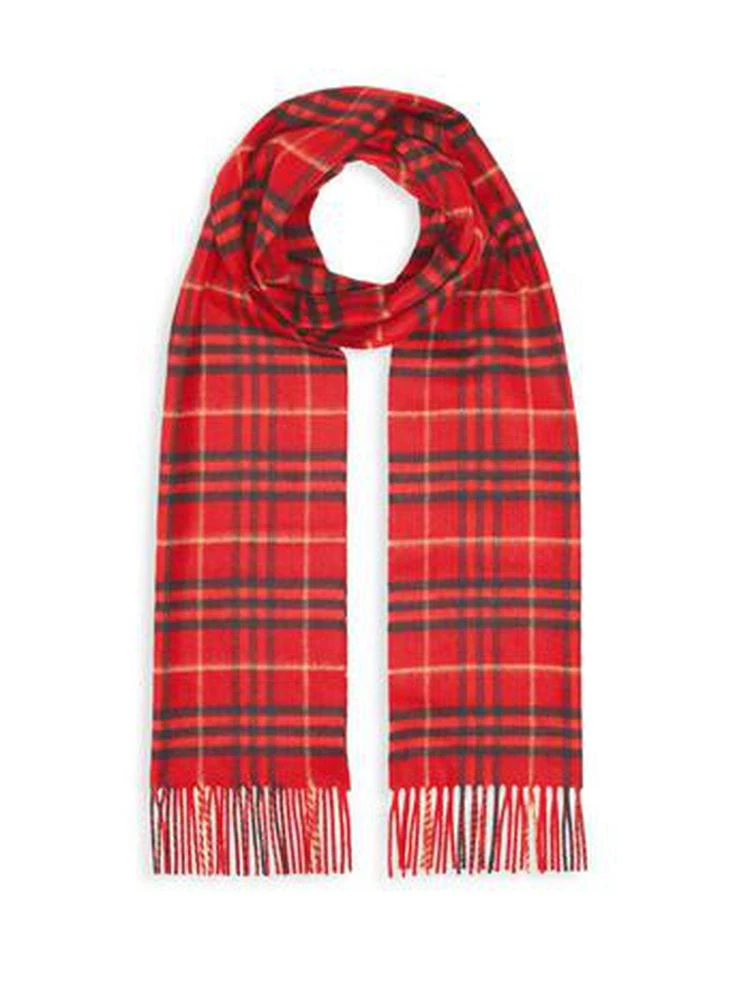 商品Burberry|复古格纹羊绒围巾,价格¥1921,第1张图片