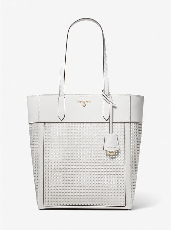 商品Michael Kors|Sinclair Large Perforated Leather Tote Bag,价格¥998,第1张图片