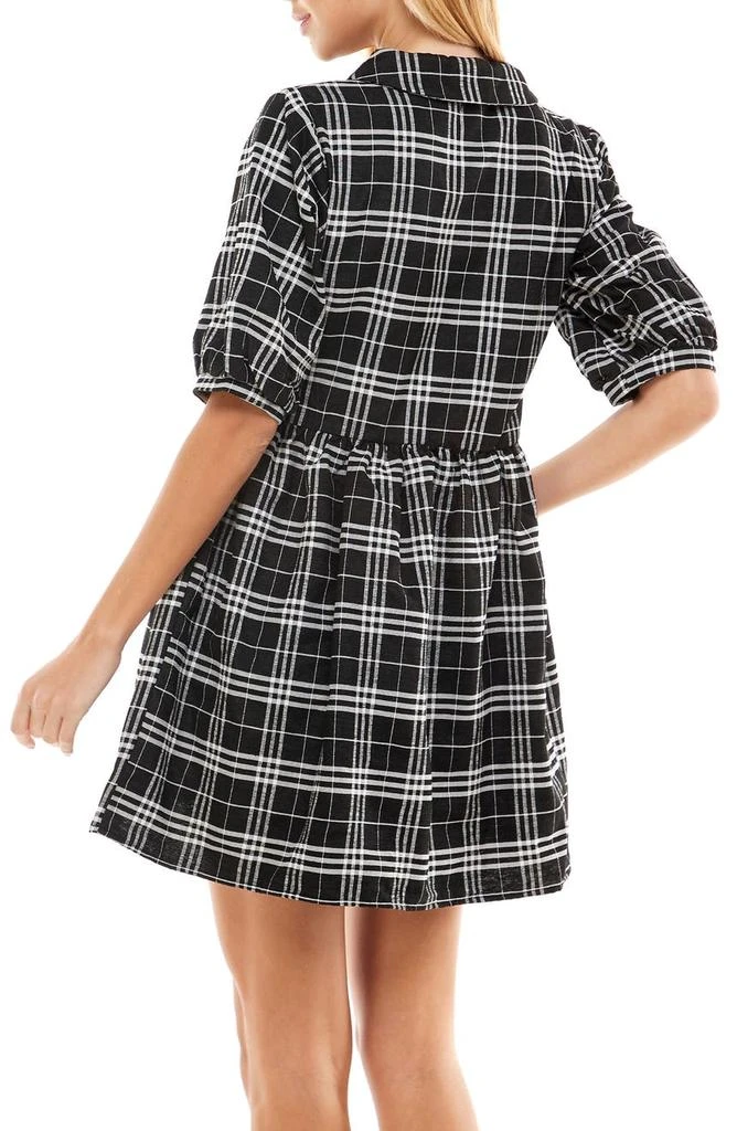 商品ROW A|Plaid Button-Up Mini Dress,价格¥230,第2张图片详细描述