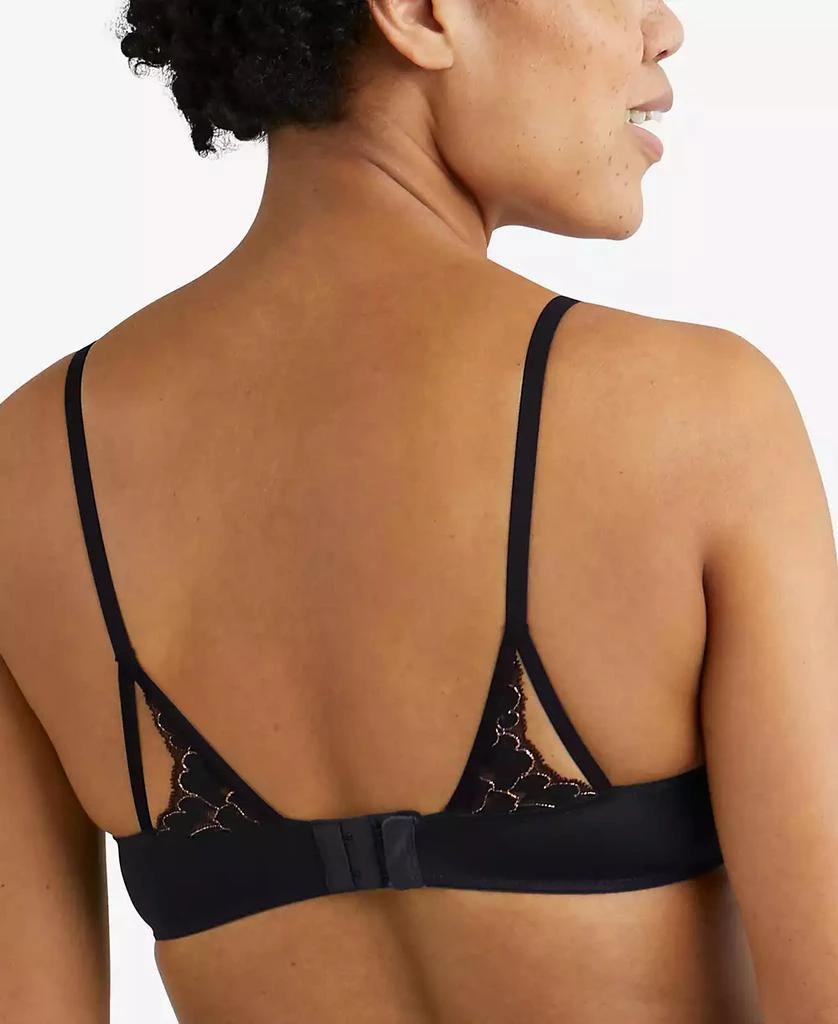 商品Maidenform|Maidenform Love the Lift Cross Dye All Over Lace Push-Up Plunge Bra 9900 上提聚拢文胸,价格¥158,第2张图片详细描述
