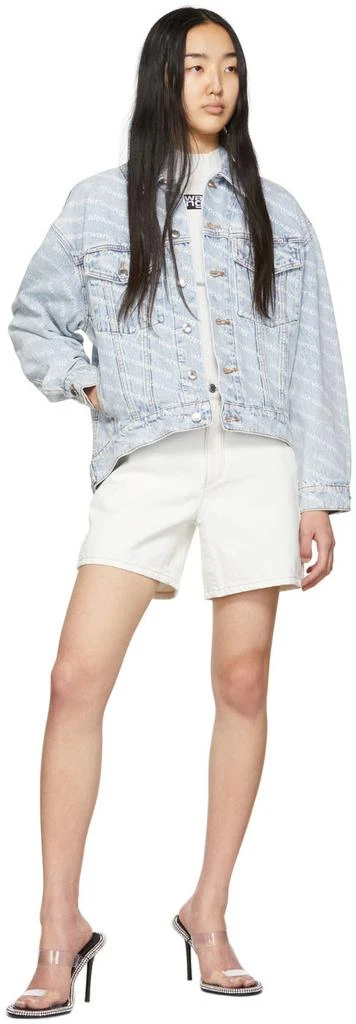 商品Alexander Wang|Off-White Invisible Zip Boy Shorts,价格¥994,第4张图片详细描述