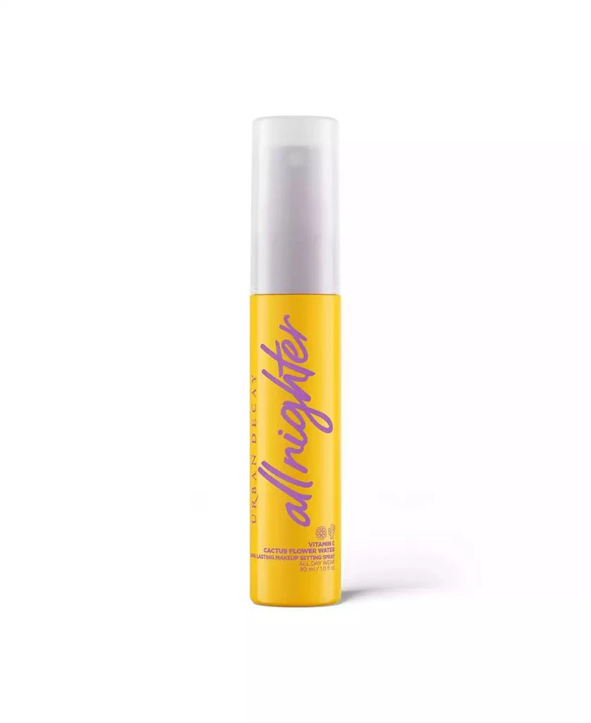 商品Urban Decay|Travel-Size All Nighter Brightening Vitamin C Makeup Setting Spray, 1 oz.,价格¥128,第1张图片