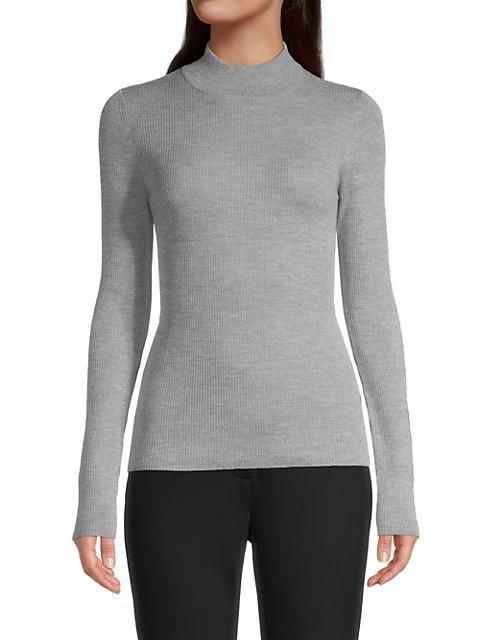 商品Tahari|Mock Neck Pullover Top,价格¥447,第5张图片详细描述