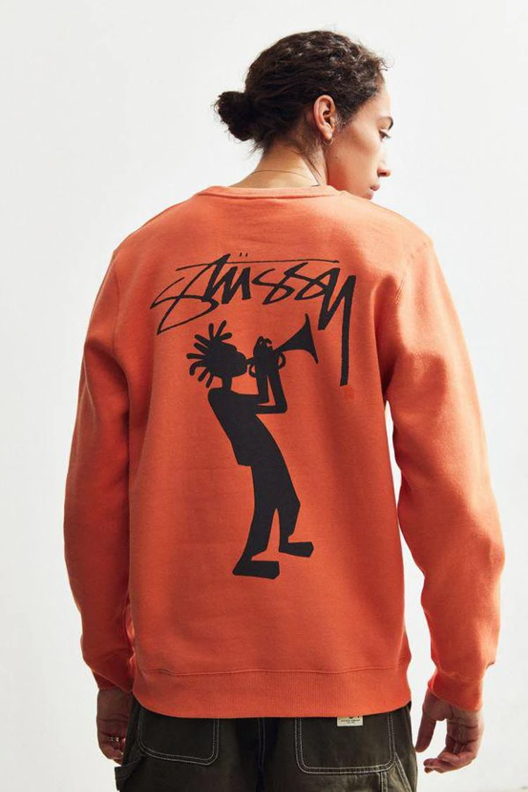 商品STUSSY|Stussy All That Jazz Crew-Neck Sweatshirt,价格¥454,第2张图片详细描述