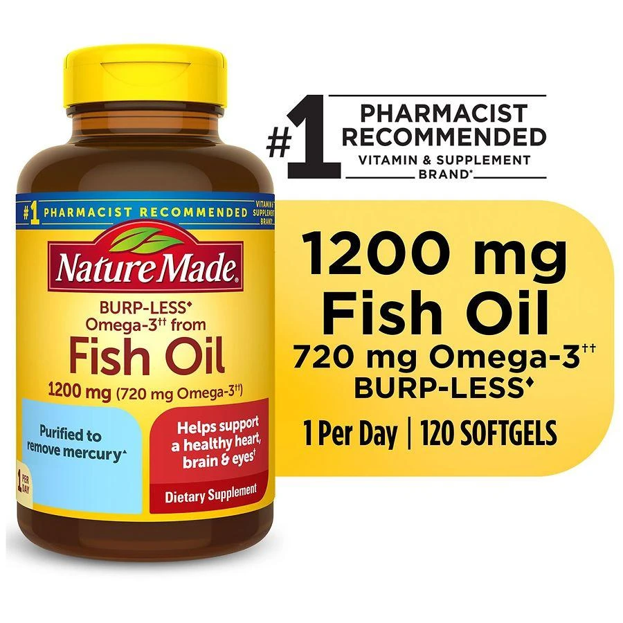 Fish Oil 1200 mg Softgels 商品