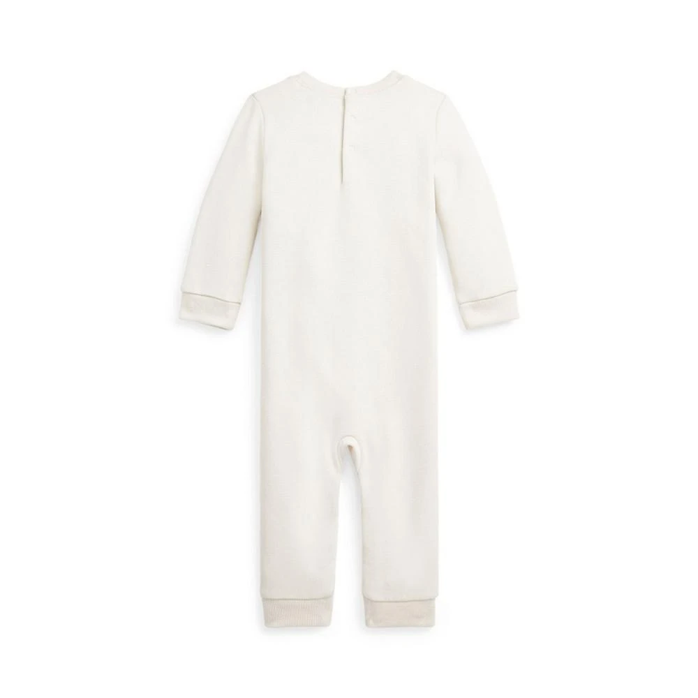 商品Ralph Lauren|Baby Boys Polo Bear Fleece Coverall,价格¥222,第2张图片详细描述