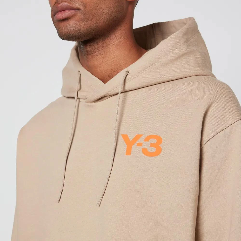 商品Y-3|Y-3 Classic Logo-Print Cotton Hoodie,价格¥621,第4张图片详细描述