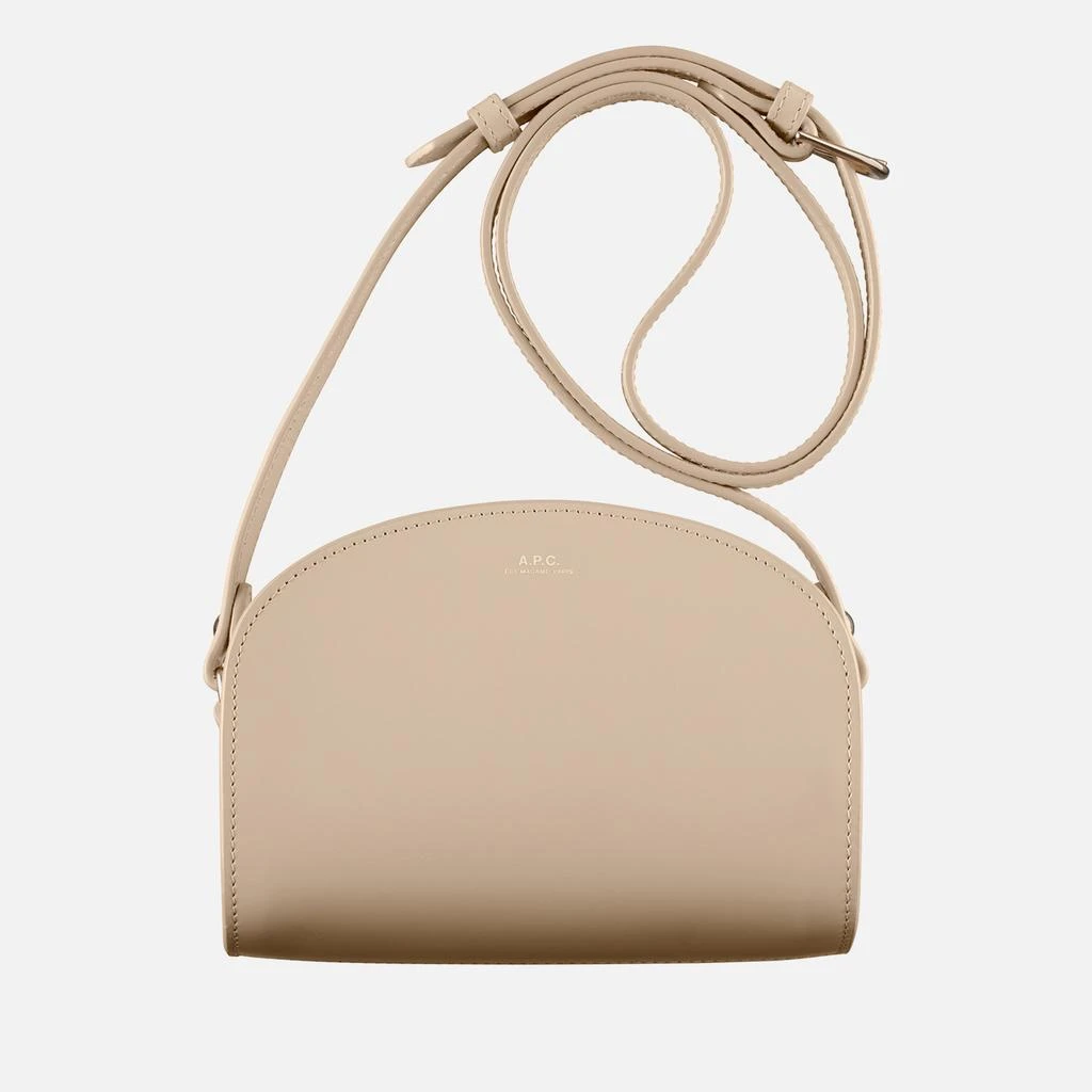 商品A.P.C.|A.P.C Demi Lune Leather Mini Cross-Body Bag,价格¥2430,第1张图片