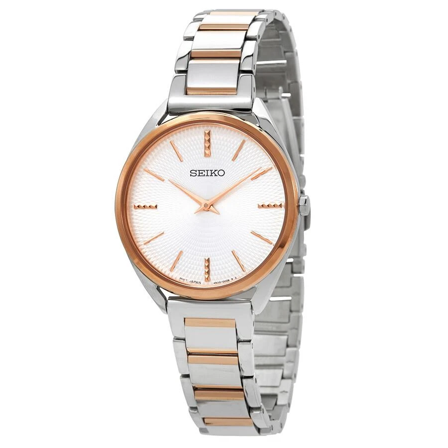 商品Seiko|Conceptual Quartz Silver Dial Ladies Watch SWR034P1,价格¥902,第1张图片