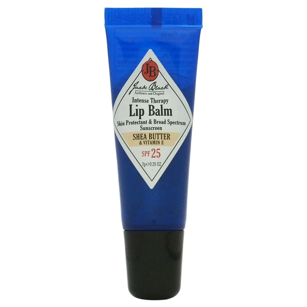 商品Jack Black|Jack Black Intense Therapy Lip Balm SPF 25 - Shea Butter and Vitamin E For Men 0.25 oz Lip Balm,价格¥96,第1张图片