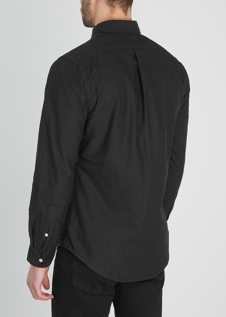 Black cotton Oxford shirt商品第3张图片规格展示