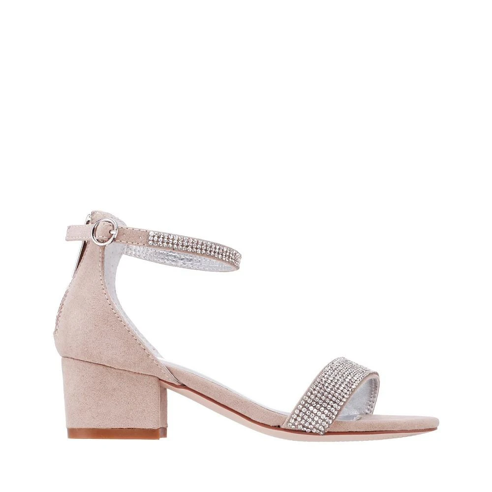 商品Nina|Big Girls Valetta Ankle Strap Zipper Closure Sandals,价格¥410,第2张图片详细描述
