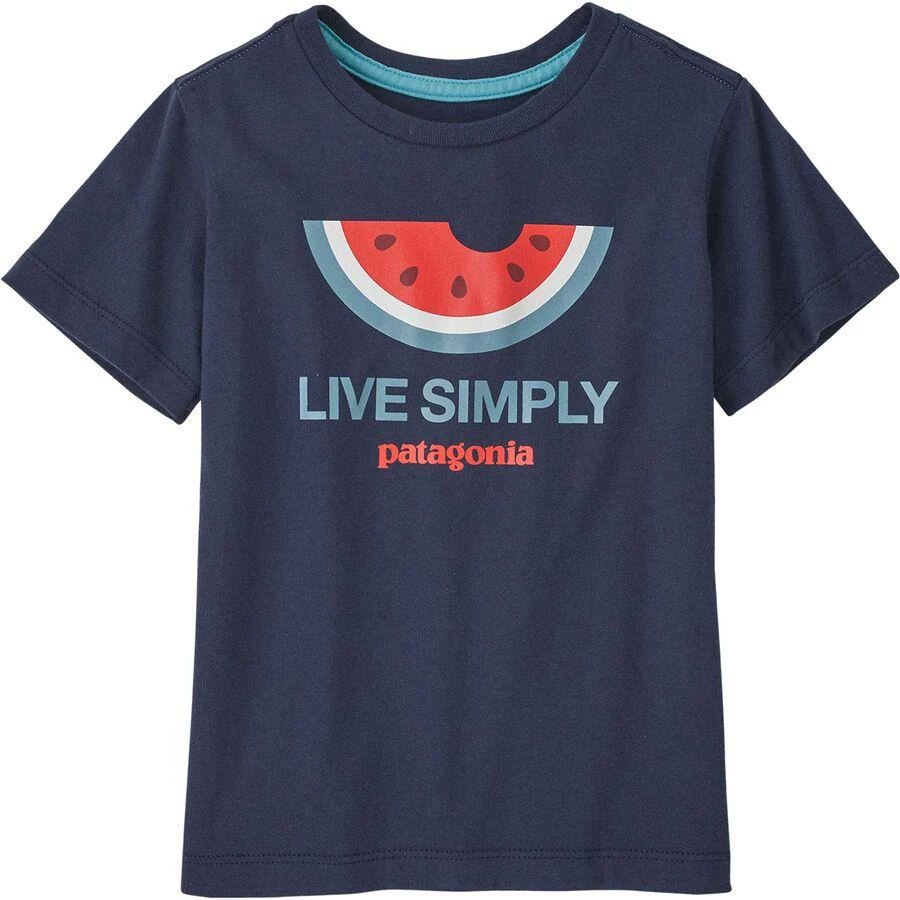 商品Patagonia|Regenerative Organic Cotton Live Simply T-Shirt - Toddlers',价格¥147,第1张图片