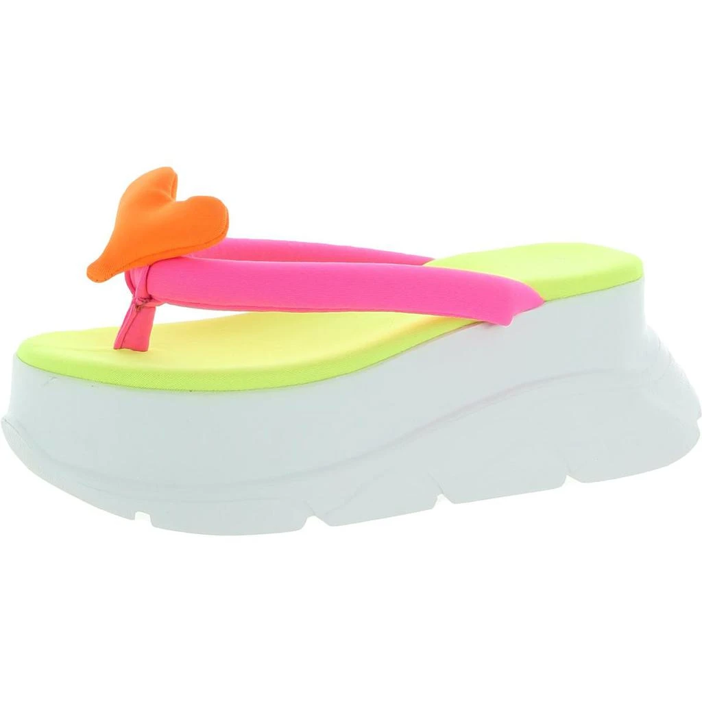 商品Joshua Sanders|Joshua Sanders Womens Thong Neon Flip-Flops,价格¥283,第4张图片详细描述