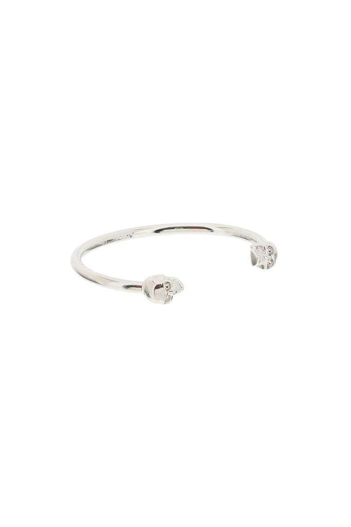 商品Alexander McQueen|CUFF BRACELET WITH SKULLS,价格¥651,第3张图片详细描述