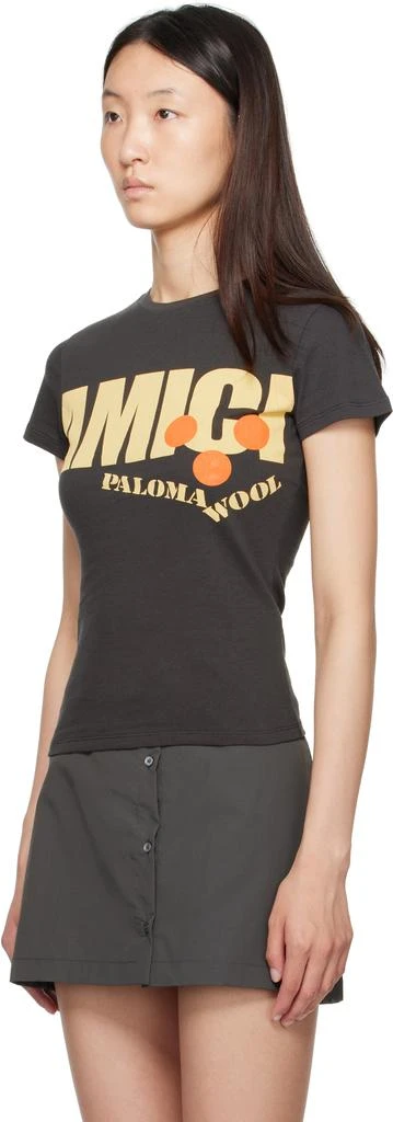商品Paloma Wool|Black 'Amici' T-shirt,价格¥780,第4张图片详细描述