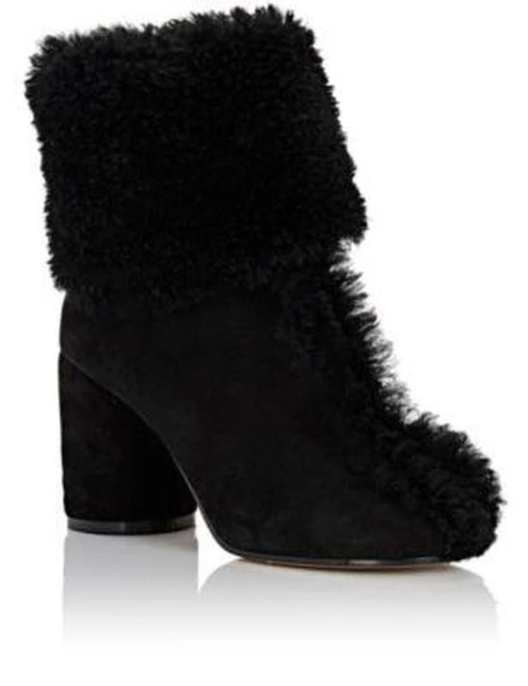 商品MAISON MARGIELA|Shearling Ankle Boots,价格¥5943,第2张图片详细描述