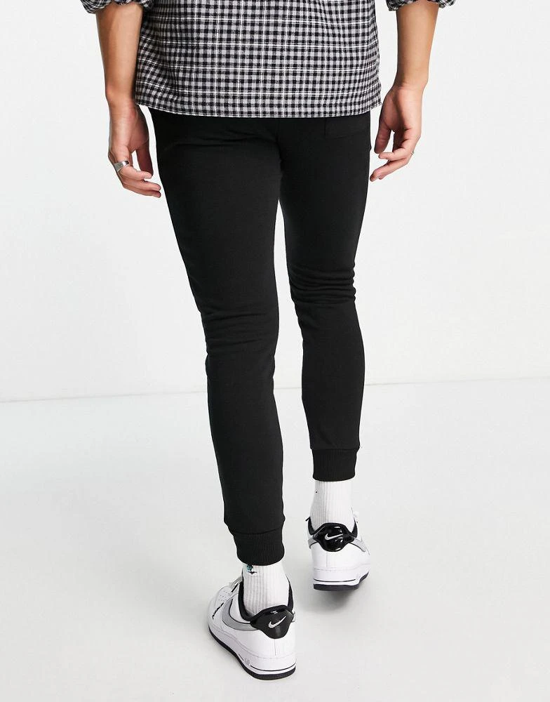 商品ASOS|ASOS DESIGN skinny joggers in black,价格¥177,第3张图片详细描述