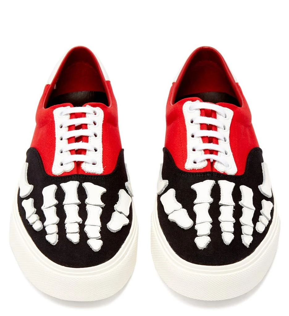 商品AMIRI|AMIRI Skeleton Toe Lace Up Sneakers,价格¥3720,第4张图片详细描述