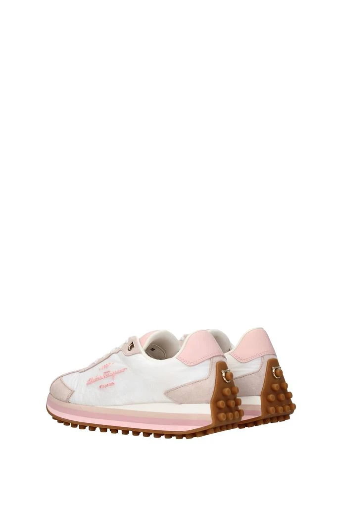 商品Salvatore Ferragamo|Sneakers Fabric White Pink,价格¥2809,第4张图片详细描述