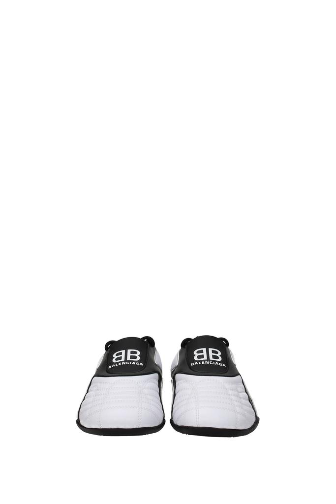 Sneakers Leather White Black商品第3张图片规格展示