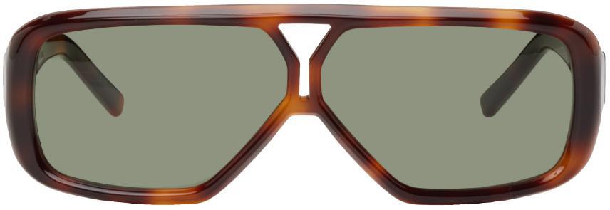 商品Yves Saint Laurent|Tortoiseshell SL 569 Sunglasses,价格¥2897,第1张图片