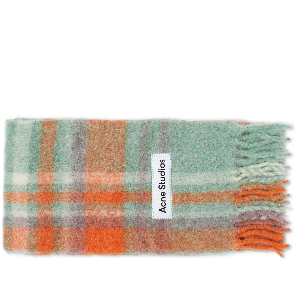 商品Acne Studios|Acne Studios Vally Tartan New Scarf,价格¥2130,第1张图片