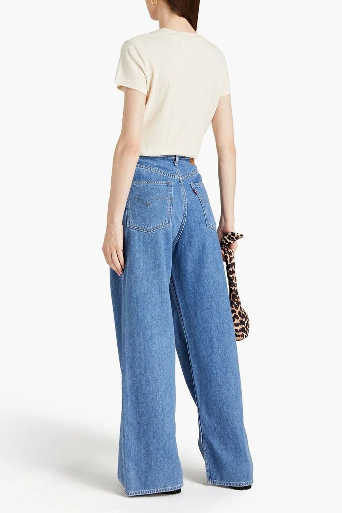 商品Ganni|High-rise wide-leg jeans,价格¥1030,第1张图片