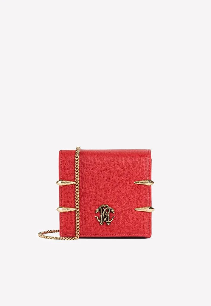 商品Roberto Cavalli|Mini Mirror Snake Shoulder Bag,价格¥5968,第1张图片