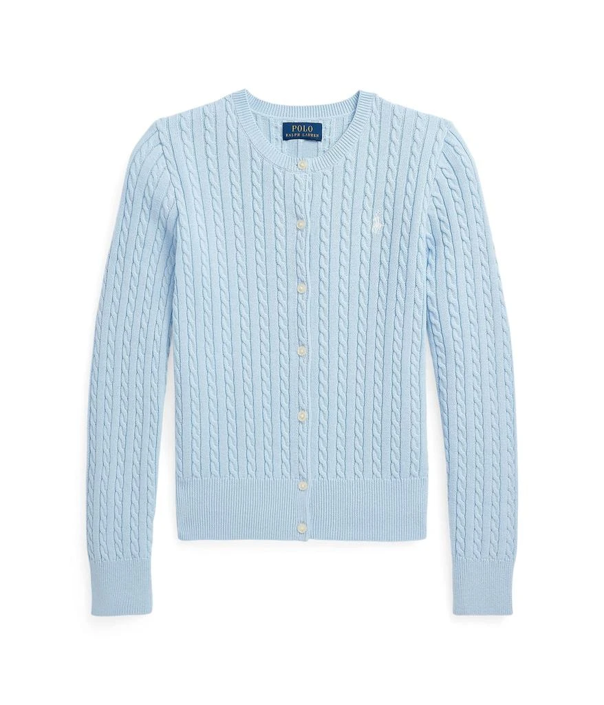 商品Ralph Lauren|Mini-Cable Cotton Cardigan (Big Kids),价格¥339,第1张图片