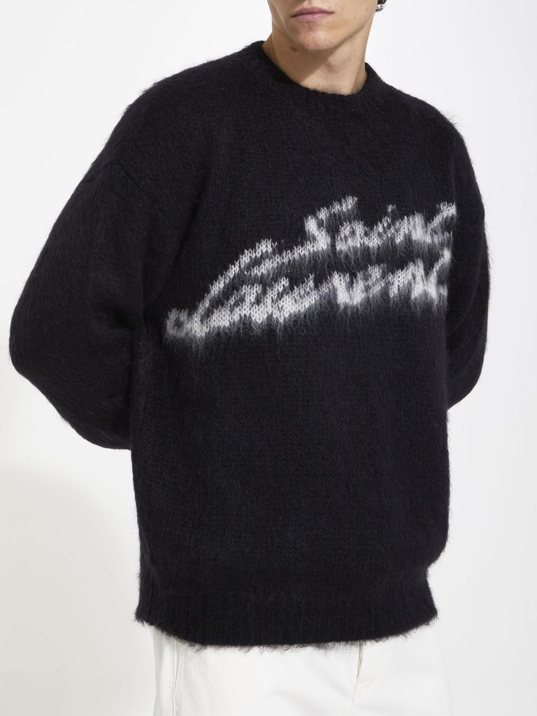 商品Yves Saint Laurent|Black mohair sweater,价格¥5229,第6张图片详细描述