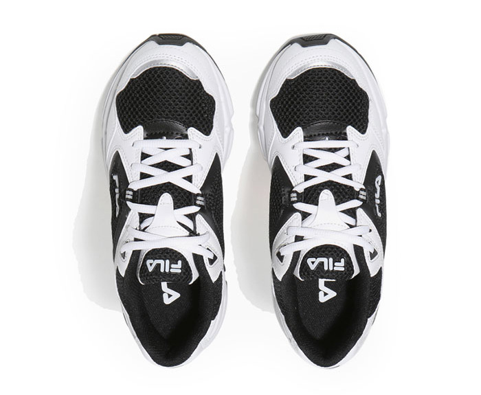 【享贝家】斐乐FILA 休闲运动轻跑鞋 白黑 1RM01141D-013商品第3张图片规格展示