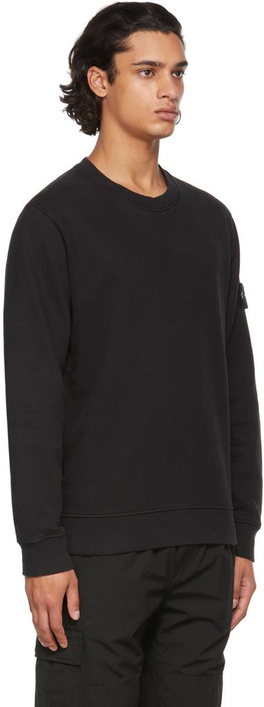 Black Classic Crewneck Sweatshirt商品第2张图片规格展示