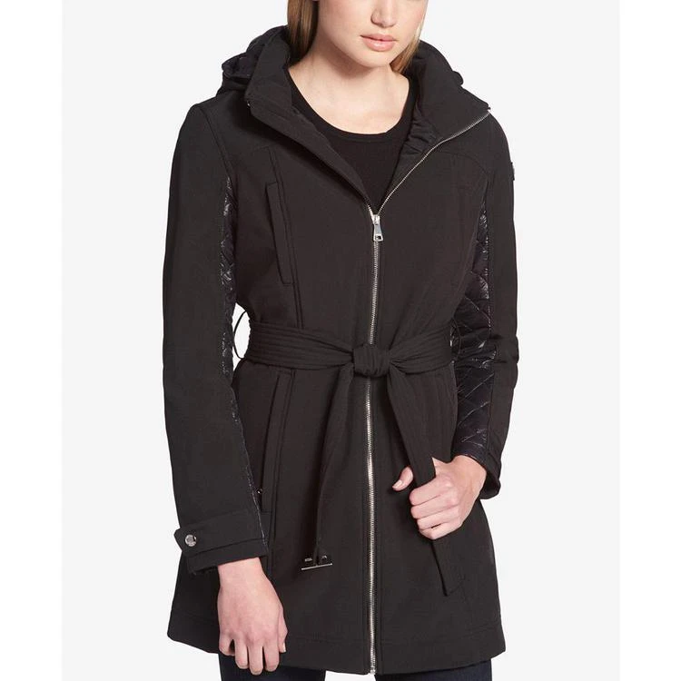 商品DKNY|Quilted-Contrast Raincoat,价格¥636,第1张图片